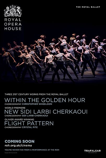 Movie poster for "WITHIN THE GOLDEN HOUR / MEDUSA / FLIGHT PATTERN (ROYAL OPERA HOUSE)"