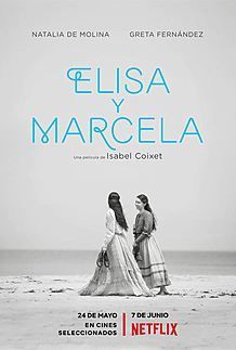 Movie poster for "ELISA Y MARCELA"