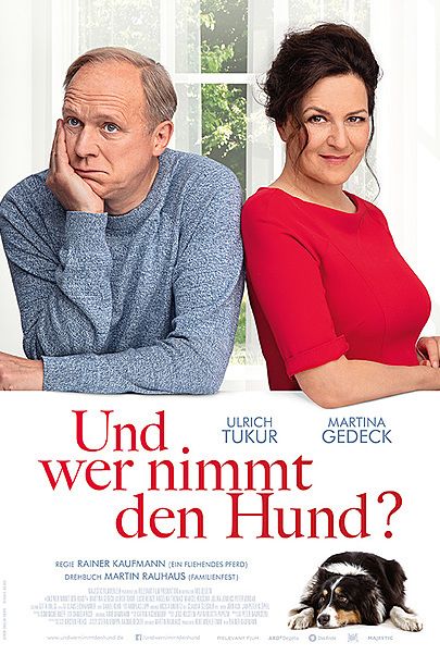 Filmplakat für "UND WER NIMMT DEN HUND"