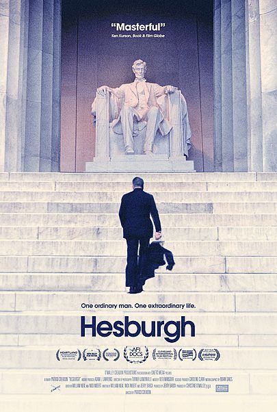 Movie poster for "HESBURGH"