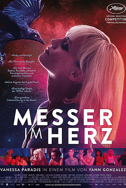 Filmplakat für "MESSER IM HERZ"