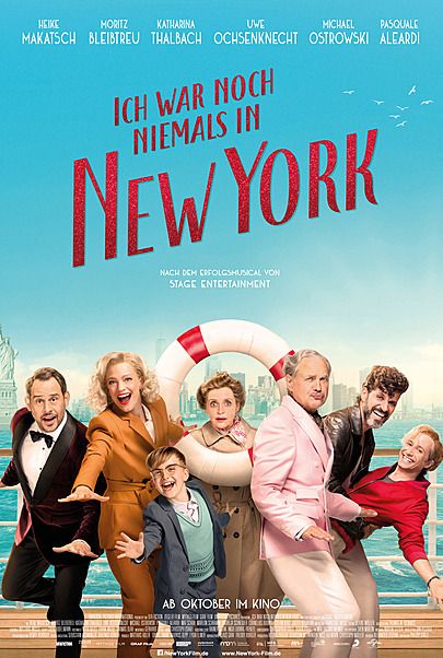 Filmplakat für "ICH WAR NOCH NIEMALS IN NEW YORK"