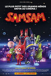 Movie poster for "SAMSAM"