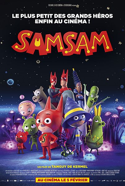Movie poster for "SAMSAM"