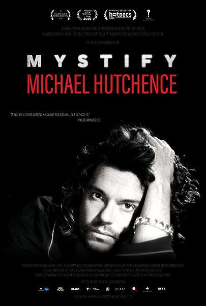 Movie poster for "MYSTIFY: MICHAEL HUTCHENCE"