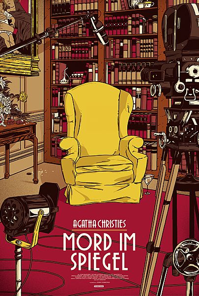 Filmplakat für "MORD IM SPIEGEL"
