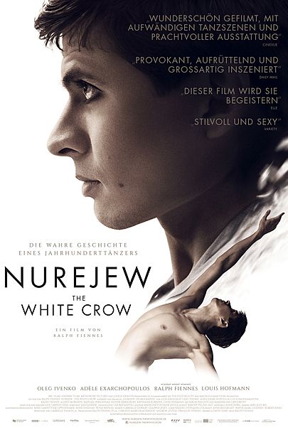 Movie poster for "THE WHITE CROW"