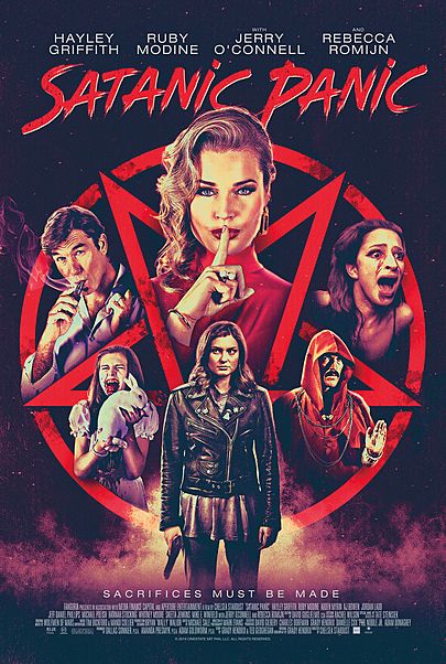 Movie poster for "SATANIC PANIC"