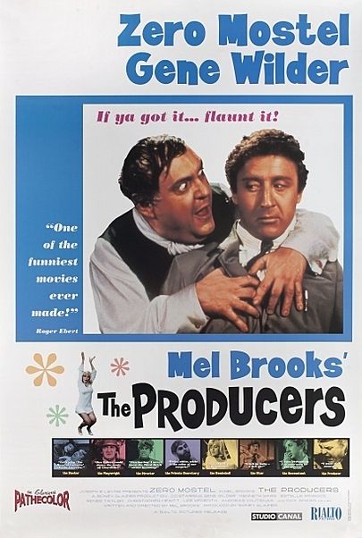Movie poster for "THE PRODUCERS"