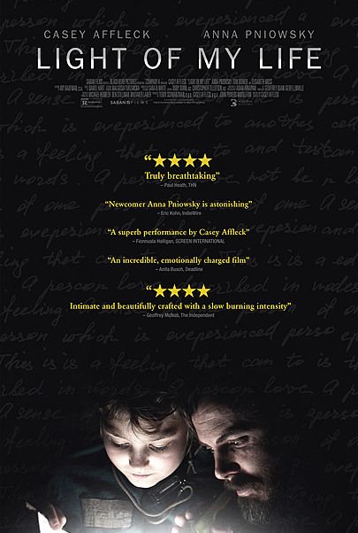 Movie poster for "LIGHT OF MY LIFE"