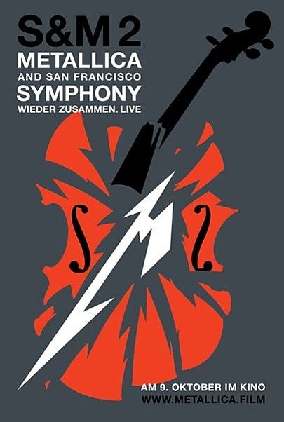 Filmplakat für "METALLICA & SAN FRANCISCO SYMPHONY: S&M²"