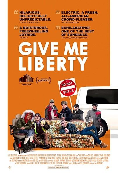 Movie poster for "GIVE ME LIBERTY"