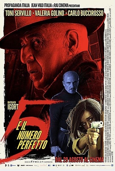 Movie poster for "5 IS THE PERFECT NUMBER"
