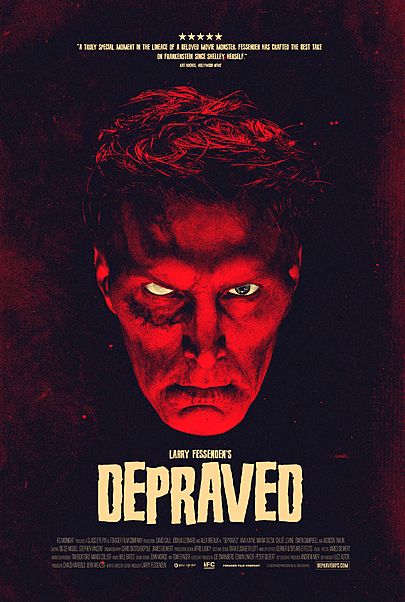 Movie poster for "DEPRAVED"