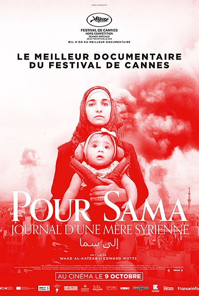 Movie poster for "FOR SAMA"