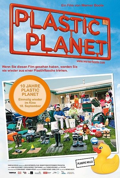 Movie poster for "PLASTIC PLANET - 10 JAHRE"