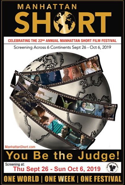 Movie poster for "MANHATTAN SHORT FILM FESTIVAL 2019"