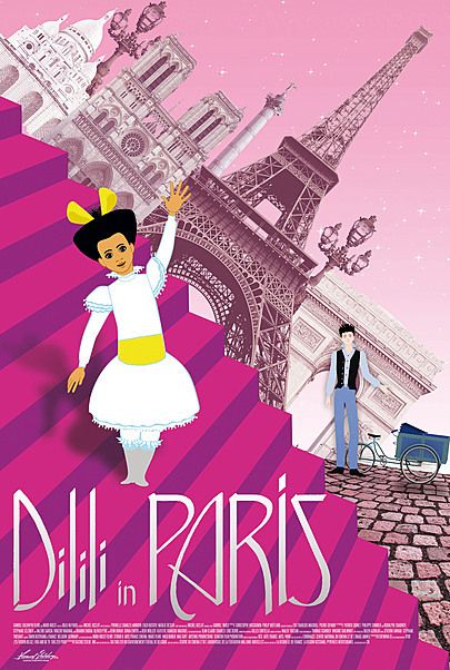Movie poster for "DILILI IN PARIS"
