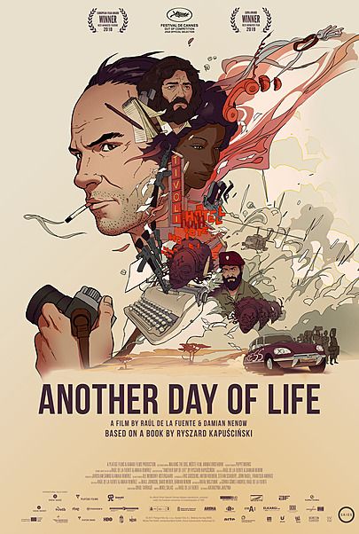 Movie poster for "ANOTHER DAY OF LIFE"