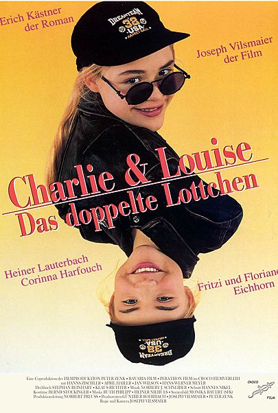 Movie poster for "Charlie & Louise - Das doppelte Lottchen "