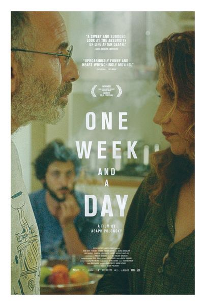 Movie poster for "ONE WEEK AND A DAY"