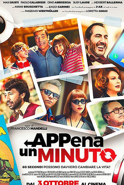 Movie poster for "APPENA UN MINUTO"