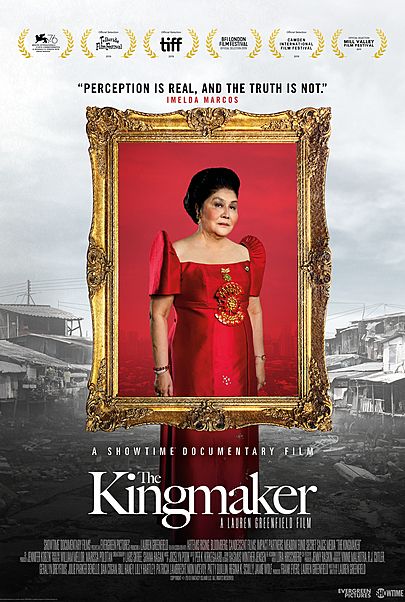 Movie poster for "THE KINGMAKER"