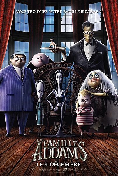 Movie poster for "THE ADDAMS FAMILY "