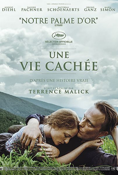 Movie poster for "A HIDDEN LIFE"
