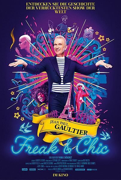 Filmplakat für "JEAN PAUL GAULTIER: FREAK AND CHIC"
