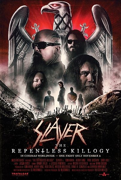Movie poster for "SLAYER: THE REPENTLESS KILLOGY"