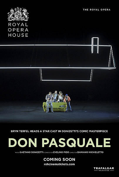 Movie poster for "DON PASQUALE - ROYAL OPERA HOUSE 2019/20"