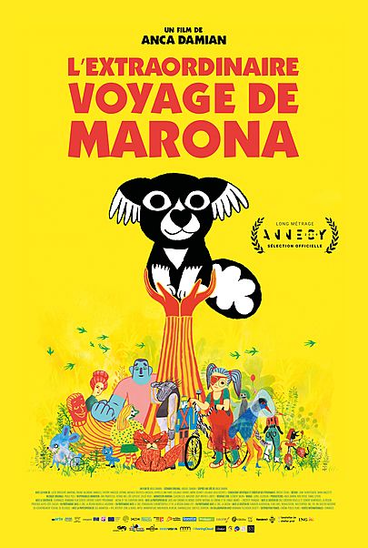 Movie poster for "MARONA'S FANTASTIC TALE"
