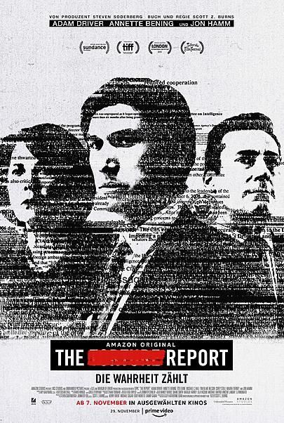 Movie poster for "THE REPORT"