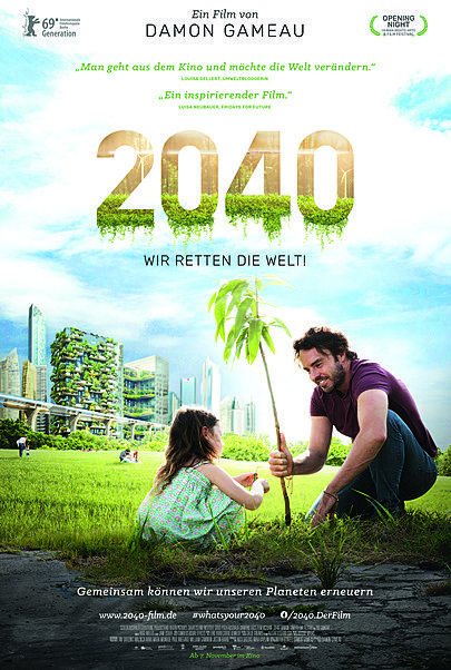 Movie poster for "2040"