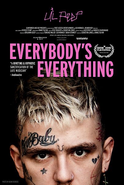 Movie poster for "EVERYBODY'S EVERYTHING"