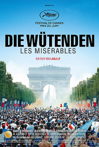 Filmplakat für "DIE WÜTENDEN - LES MISÉRABLES"