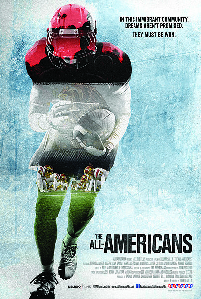 Movie poster for "THE ALL-AMERICANS"