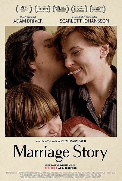 Filmplakat für "MARRIAGE STORY"