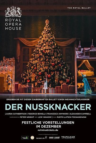 Filmplakat für "DER NUSSKNACKER (ROYAL OPERA HOUSE 2019/20) - Aufzeichnung aus 2016"