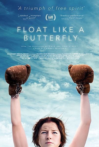 Movie poster for "FLOAT LIKE A BUTTERFLY"