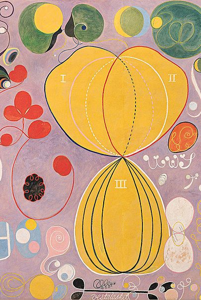 Movie poster for "BEYOND THE VISIBLE - HILMA AF KLINT"