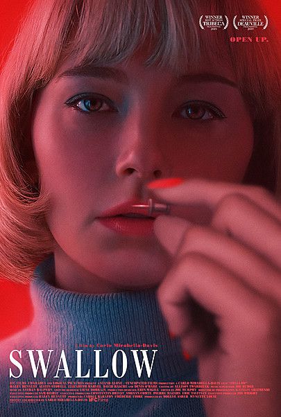 Movie poster for "SWALLOW"