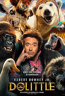 Movie poster for "DOLITTLE"