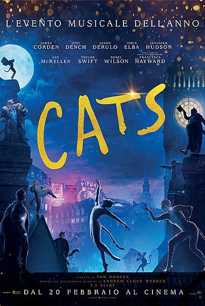 Movie poster for "CATS (2019)"
