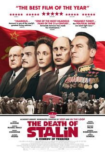 Movie poster for "THE DEATH OF STALIN"