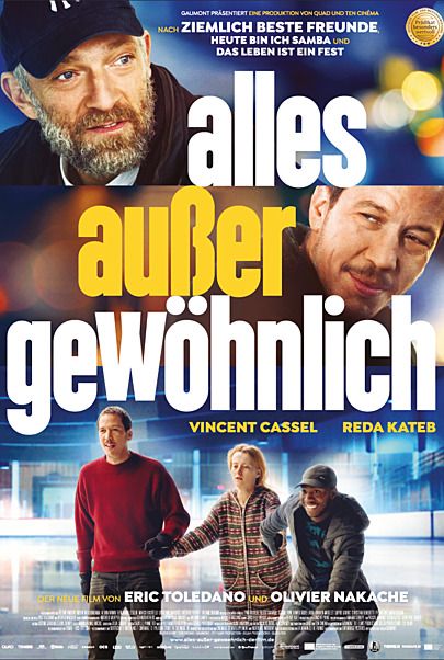 Filmplakat für "Alles außer gewöhnlich - Filmstart in Österreich "