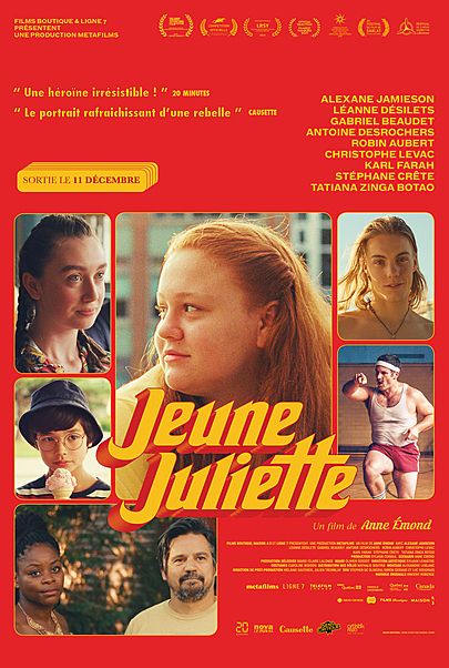 Movie poster for "JEUNE JULIETTE"