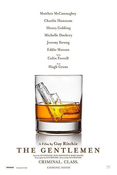 Movie poster for "THE GENTLEMEN"