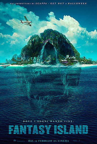 Movie poster for "FANTASY ISLAND"